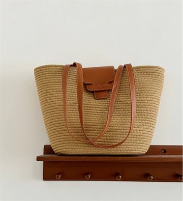 Titteboo - Candice Woven Shoulder Bag - Naturel