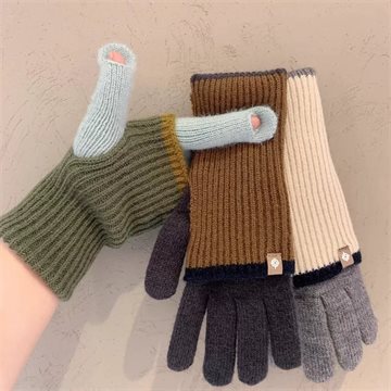 Titteboo - Handhug Gloves - Olive Green