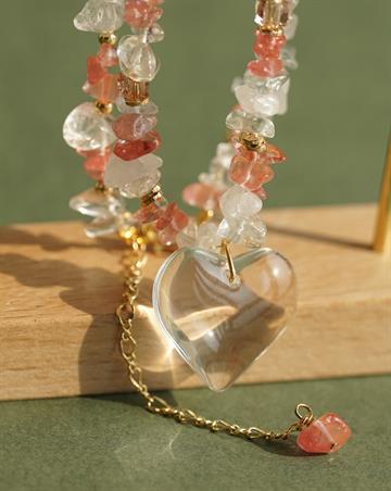 MineSpring - Ore-Richy - Blossom Heart Necklace