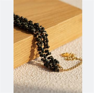 MineSpring - Pine Cone  Necklace - Black