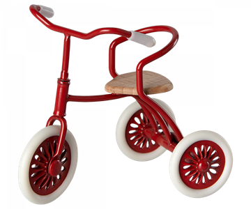 Maileg - Cykel, mus - Rød
