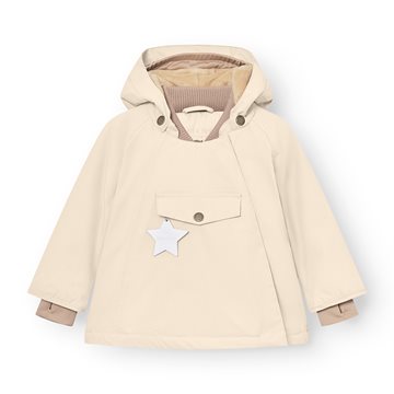 Mini A Ture MATWANG fleece lined winter jacket. GRS - Angora cream