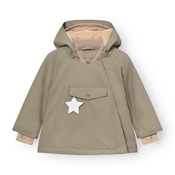 Mini A Ture MATWANG fleece lined winter jacket. GRS - Vert