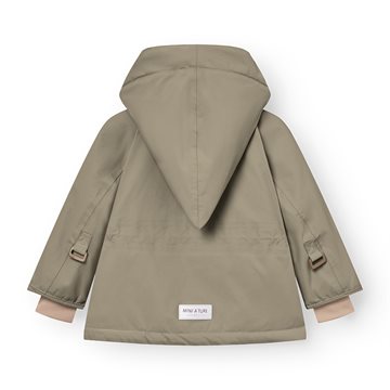 Mini A Ture MATWANG fleece lined winter jacket. GRS - Vert