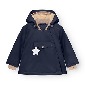 Mini A Ture MATWANG fleece lined winter jacket. GRS - Outer space