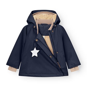 Mini A Ture MATWANG fleece lined winter jacket. GRS - Outer space