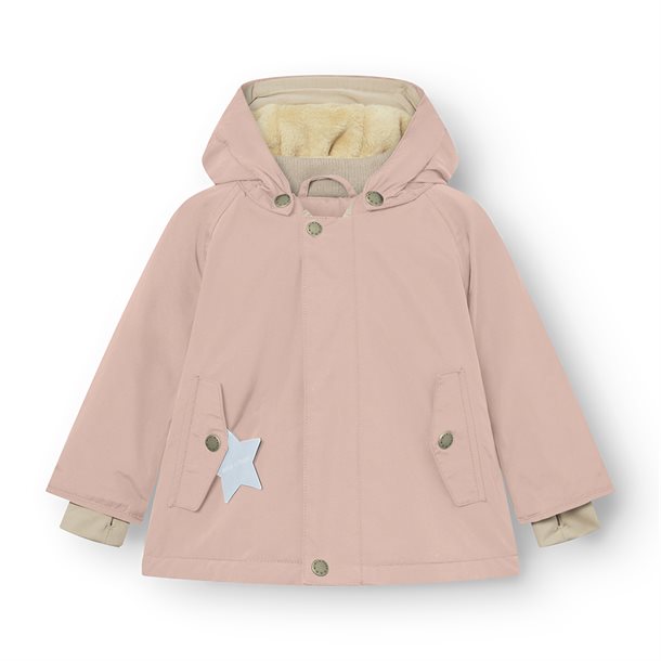 Mini A Ture MATWALLY fleece lined winter jacket. GRS - Adobe rose