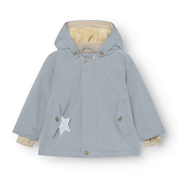 Mini A Ture MATWALLY fleece lined winter jacket. GRS - Citadel blue