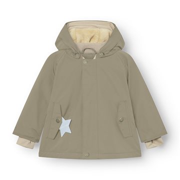 Mini A Ture MATWALLY fleece lined winter jacket. GRS - Vert