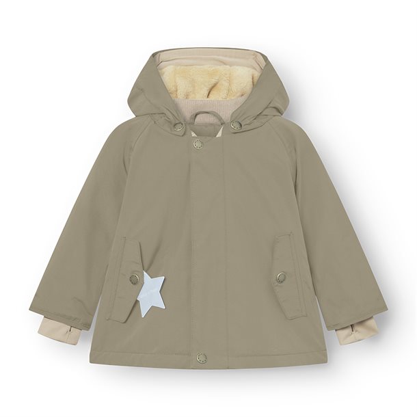 Mini A Ture MATWALLY fleece lined winter jacket. GRS - Vert