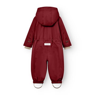 Mini A Ture MATWISTI fleece lined snowsuit. GRS - Red merlot