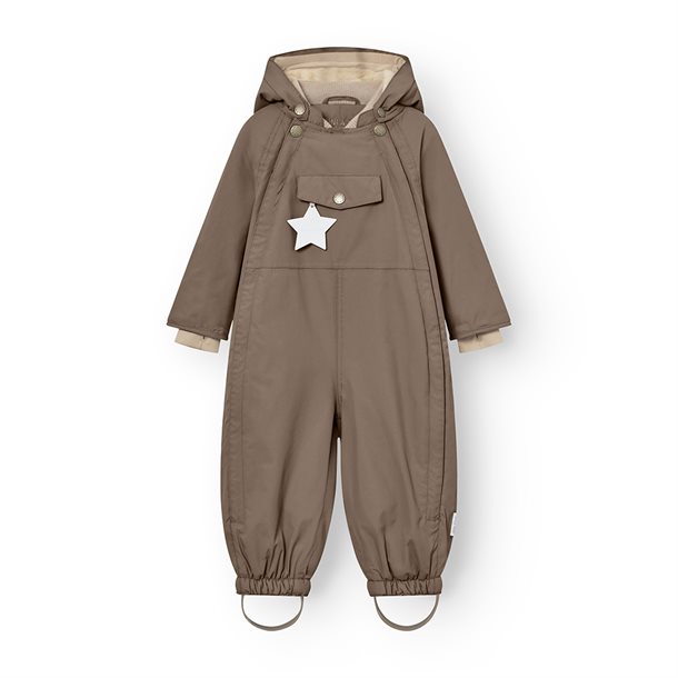 Mini A Ture MATWISTI fleece lined snowsuit. GRS - Morel grey