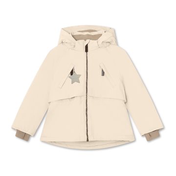 Mini A Ture MATALGEANA fleece lined winter jacket. GRS - Angora cream