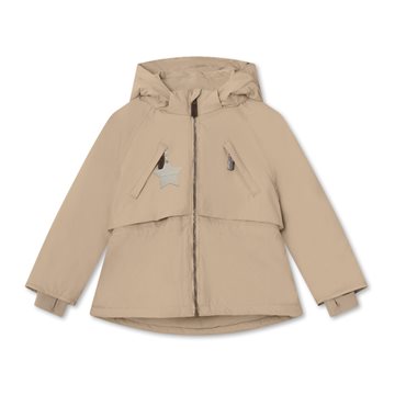 Mini A Ture MATALGEANA fleece lined winter jacket. GRS - Savannah tan 