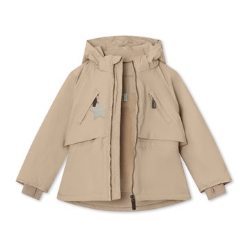 Mini A Ture MATALGEANA fleece lined winter jacket. GRS - Savannah tan 