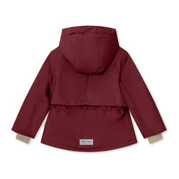 Mini A Ture MATALGEANA fleece lined winter jacket. GRS - Red merlot