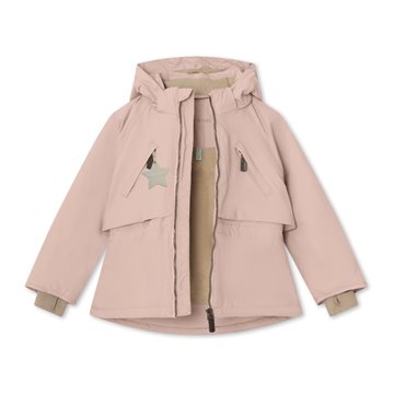 Mini A Ture MATALGEANA fleece lined winter jacket. GRS - Adobe rose