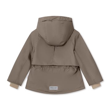 Mini A Ture MATALGEANA fleece lined winter jacket. GRS - Morel grey