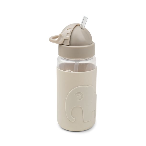 Done by Deer - easy-grip straw bottle - elphee - sand