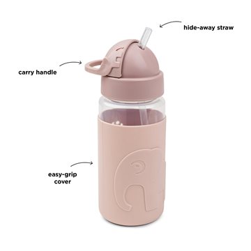 Done by Deer - easy-grip straw bottle - elphee - powder