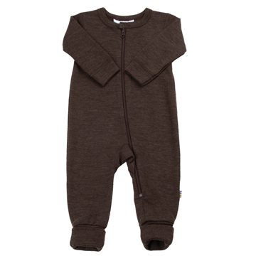 Joha - Jumpsuit (uld) - Mrk. Brun