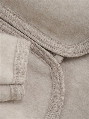 Huttelihut - Jacket Ears Cotton Fleece -  Camel Melange