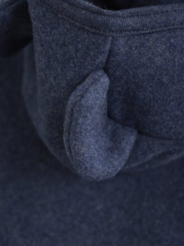 Huttelihut - Jacket Ears Cotton Fleece (M) - Navy Melange