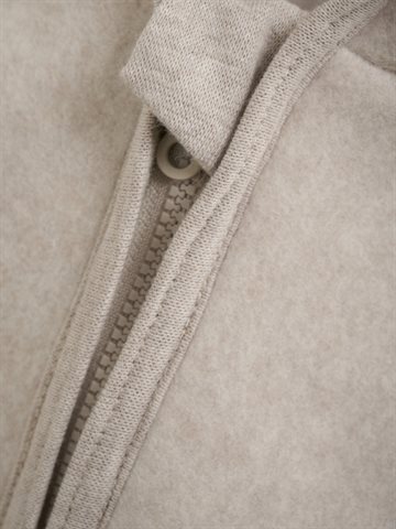Huttelihut - Jacket Cotton Fleece (M) -  Camel Melange