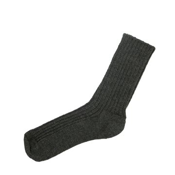 Joha - WOOL SOCKS - Koks melan