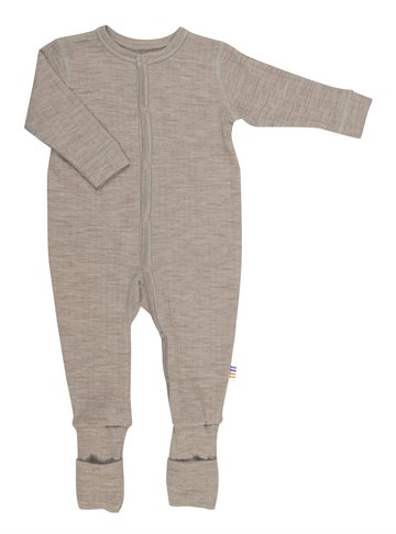 Joha - Jumpsuit 2in1 foot Basic - Sesame Mel