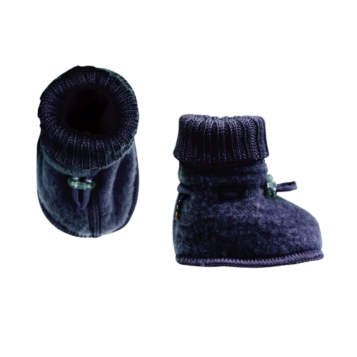 Joha - Sleeping Booties (uld) // Blue Melange