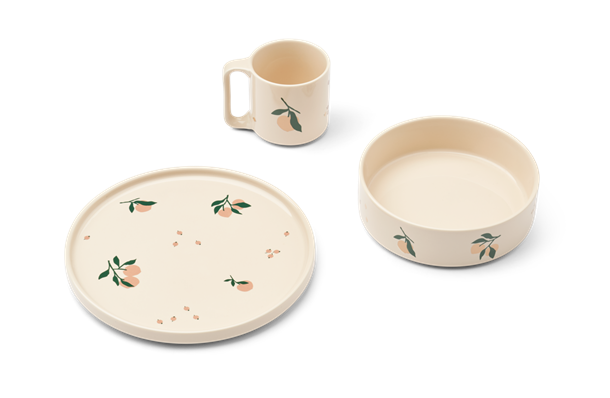 Liewood - CAMREN PORCELÆNSSTEL - PEACH / SEA SHELL