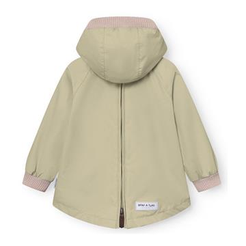 Mini A Ture MATBABYVITO FLEECEFORET FORÅRS ANORAK. GRS - Elm green