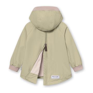 Mini A Ture MATBABYVITO FLEECEFORET FORÅRS ANORAK. GRS - Elm green