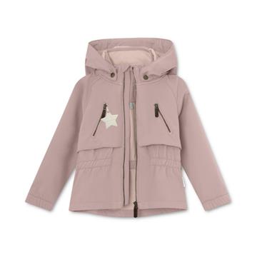 Mini A Ture MATALGEA SOFTSHELL FORÅRSJAKKE. GRS - Cloudy rose