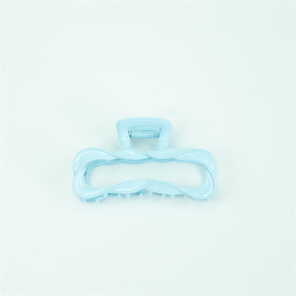 Titteboo - Olina Square Hair Claw - Powder Blue