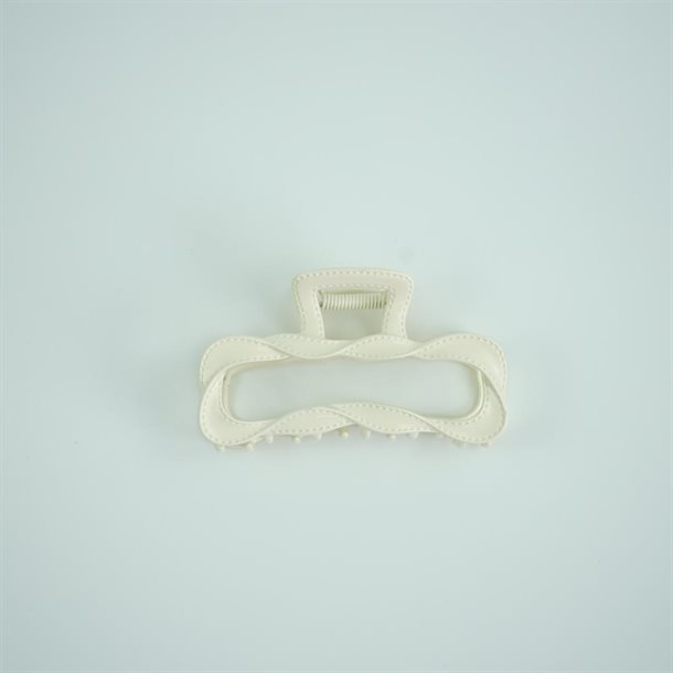 Titteboo - Melody Square Hair Claw - Cream