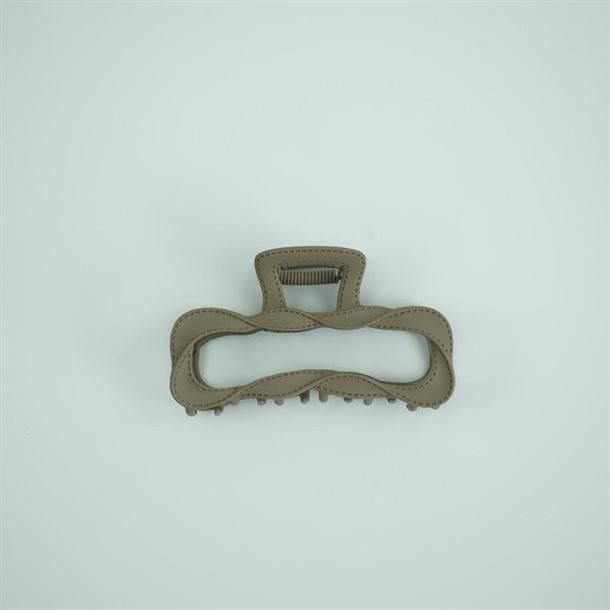 Titteboo - Melody Square Hair Claw - Cappuccino