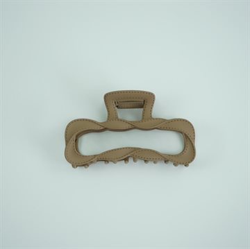 Titteboo - Melody Square Hair Claw - Chocolate