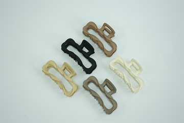 Titteboo - Melody Square Hair Claw - Chocolate