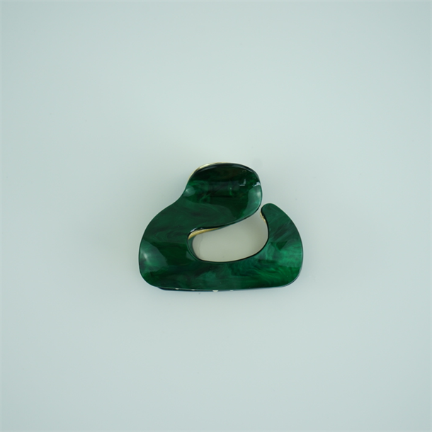 Titteboo - Yvette Swan Hair Claw - Forest Green