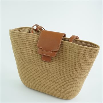 Titteboo - Candice Woven Shoulder Bag - Naturel