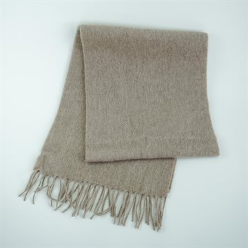 Titteboo - Simone Wool Fringed Scarf - Pale Daffodil