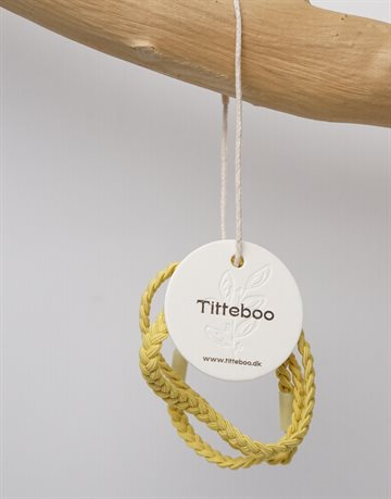 Titteboo - 3pak Weave Elastic - Mustard