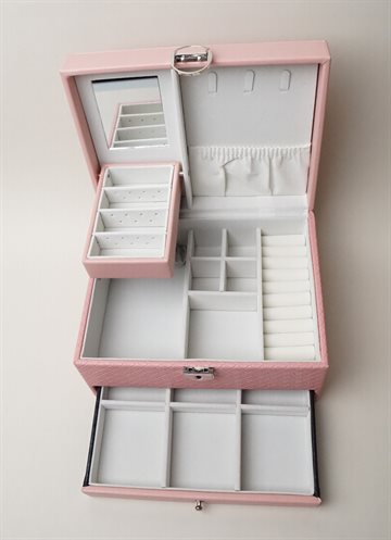 Titteboo - Multifunctional Jewelry Box - Soft Pink