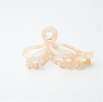 Titteboo - Ribbon Hair Claw - Pale Daffodil