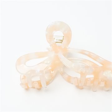 Titteboo - Ribbon Hair Claw - Pale Daffodil