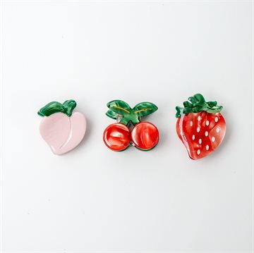 Titteboo - Fruit Mini Hair Claw - Peach