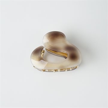 Titteboo - Yvette Swan Hair Claw - Light Tortoise