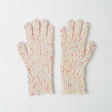 Titteboo - Tikaboo Colorful Ball Warm Gloves - Off White